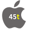 Aplicativo 45t para iOS